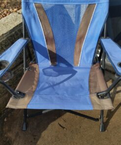 Kijaro XXL Dual Lock Portable Camping Chair - Supports Up to 400lbs - Enjoy The Outdoors in a Versatile Folding Chair, Sports Chair, Outdoor Chair & Lawn Chair Maldives Blue 25 91SuZ96aOL