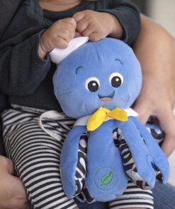 Baby Einstein Octoplush Musical Huggable Stuffed Animal Plush Toy, Learn Colors in 3 Languages, Blue, 11" Age 3 Month and up, Musical Octopus Plush 11" 32 91T sHtMReL