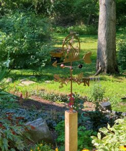 SWEN Products Hand Made Dragonfly Flat Post Mount Weathervane ~New~ 8 91T44vEYwL