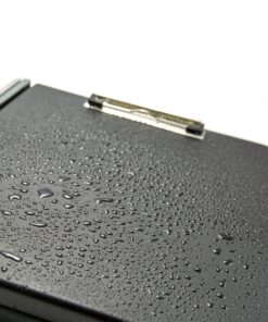 Officemate Ringbinder Clipboard Storage Box, Charcoal (83309), 13" x 10.8" x 2" 21 91T63WIxMUS