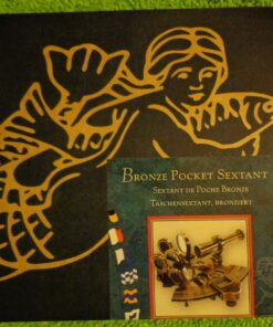 Alternative view of Authentic Models KA030 Bronze Pocket Sextant