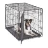 MidWest Homes for Pets Newly Enhanced Single Door iCrate Dog Crate, Includes Leak-Proof Pan, Floor Protecting Feet , Divider Pane l & New Patented Features 16 91THVsWVLfL 2