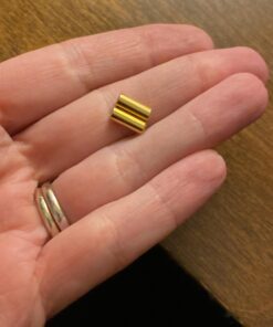 Metal Cylinder Magnets, 30 pcs Gold Magnetic Pins,Magnets for Building, Science, DIY, Refrigerator&Kitchen,Magnets Cabinet&Class,Perfect as Whiteboard, Locker or Fridge, Tiny Powerful Magnets for Maps 18 91TJ jvufSL