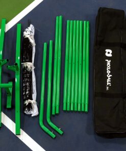 3.0 Portable Pickleball Net System (Set Includes Metal Frame and Net in Carry Bag) | Durable and Easy to Assemble 17 91TJDGcWG5L