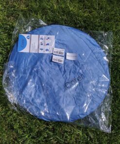 iCorer Automatic Pop Up Instant Portable Outdoors Quick Cabana Beach Tent Sun Shelter Blue 32 91TNeKmCbL