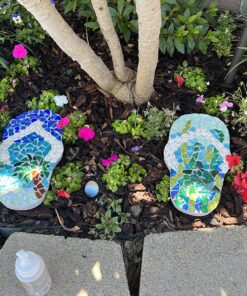 Midwest Products Mosaic Flip Flop Stepping Stone Kit 18 91TZhu4svDL