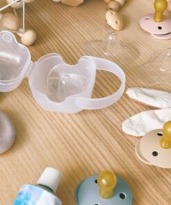 Nipple Shields for Nursing - Soft Set of 3, 24mm / 20mm / 18mm / 16mm, with Free Case | Cushions Sore or Sensitive Nipples, Flex Breastfeeding Shield, Newborn Attachment to Breast, by purifyou (20mm) 20mm, clear 25 91Tdmosna0L