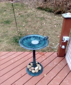 K&H Pet Products Perfect Bucket Heater w/ Cord Clip Gray 5" 80W 53 91TgsW1YJCL