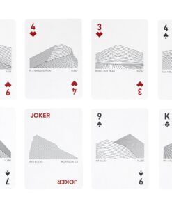 Alternative view of Stellar Factory Peak: Mountain Playing Cards
