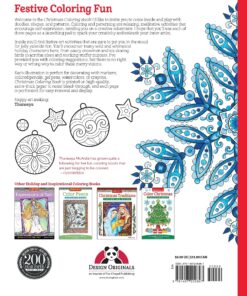 Christmas Coloring Book (Coloring is Fun) (Design Originals) 32 Fun & Playful Holiday Art Activities from Thaneeya McArdle on High-Quality, Extra-Thick Perforated Pages that Resist Bleed-Through 62 91TpqKm WkL