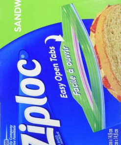 Ziploc 71135 Sandwich Bags, Pack of 150, 6.5 x 5.875-Inch (16.5 cm x 14.9 cm) 13 91TqCh0hvEL