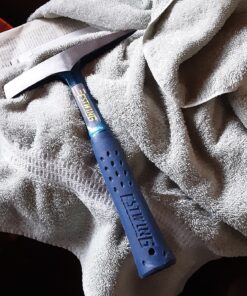 ESTWING BIG BLUE Welding/Chipping Hammer - 14 oz Slag Removal Tool with Forged Steel Construction & Shock Reduction Grip - E3-WC 35 91Tr4fzo3cL