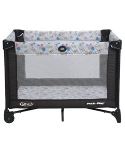 Alternative view of Graco Pack and Play Portable Playard, Push Button Compact Fold, Carnival Pack N Play