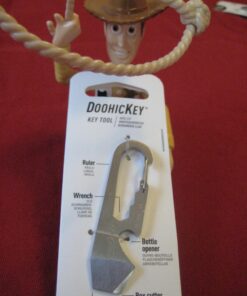 Nite Ize KMT-11-R3 Easily attaches to an existing Chain or Strap DoohicKey Key Keychain Multi-Tool (1 Pack), One Size, Silver 35 91U3YQRiszL