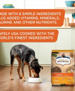 Rachael Ray Nutrish Limited Ingredient Lamb Meal & Brown Rice Recipe, Dry Dog Food, 14 Pound Bag (Packaging Design May Vary) Dry Food 14.00 Pound (Pack of 1) 27 91U4r6MjqkS