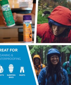 Nikwax Hardshell Cleaning & Waterproofing Duo-Pack 300ml Duo Pack 38 91UB2Q8OXxL