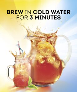 Lipton Cold Brew Iced Tea Bags, Family Size, 22 Count 22 Count (Pack of 1) 20 91UEAZy5 0L