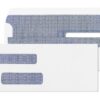 EnDoc #10 Double Window Envelopes - 50 Pack - Self Seal, Flip and Seal Security Tinted Envelopes, Can be used for Invoices, Statement and for Return Envelopes - 9 1/8" X 4 1/8" 8 91UIDrj2kYL