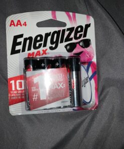 Energizer AA Batteries, Max Double A Battery Alkaline, 4 Count 32 91UJTToSJWL