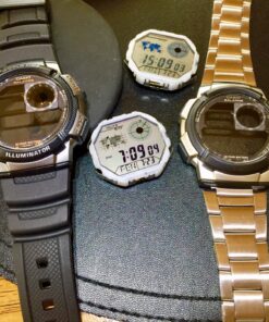 Casio Men's AE1000WD-1AVCF Silver-Tone Digital Watch 35 91UKpn9UUkL