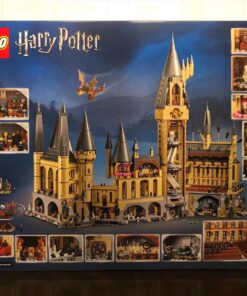 LEGO Harry Potter Hogwarts Castle 71043 Building Set - Model Kit with Minifigures, Featuring Wand, Boats, and Spider Figure, Gryffindor and Hufflepuff Accessories, Collectible for Adults and Teens Standard 91 91UVulLzSEL