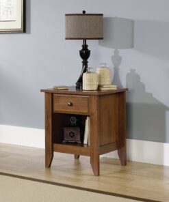 Alternative view of Sauder Shoal Creek Night Stand, Oiled Oak finish