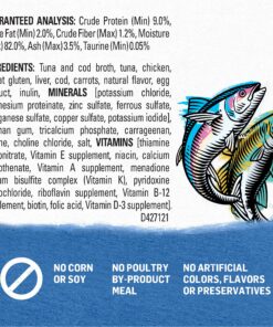 Purina Beyond Grain Free, Natural Gravy Wet Cat Food, Grain Free Tuna & Mackerel Recipe - (12) 3 oz. Cans 17 91Uci U6NeL