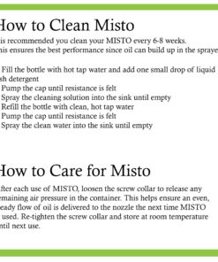 Misto Brushed Aluminum Oil Sprayer, Silver individual 24 91UedxXd8L