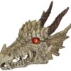 Penn-Plax Deco-Replicas Dragon Skull Gazer Aquarium Decoration – Safe for Freshwater and Saltwater Fish Tanks – Large 39 91UnGrywyHL