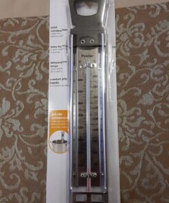 Candy Thermometer Deep Fry/Jam/Sugar/Syrup/Jelly Thermometer with Hanging Hook Cooking Thermometer Food Thermometer Quick Reference Temperature & Pot Clip Silver 39 91Up86fo L