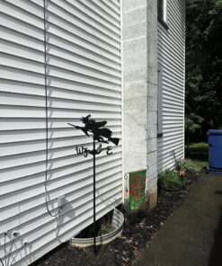 Whitehall Products Flying Witch Garden Weathervane, Black 32 91Upb709wDL