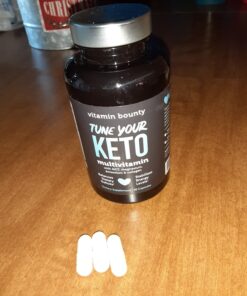 Vitamin Bounty Tune Your Keto Multivitamin - Keto Vitamins, Keto Multivitamin Women and Men, Electrolytes with Vitamin C, Magnesium, Collagen, Potassium, MCT, Energy Support - 90 Capsules 43 91V1v1CHJKL