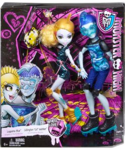 Mattel Monster High Lagoona Blue and Gil Weber Doll (2-Pack) 17 91V60deoQL