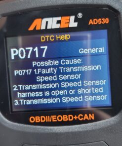 (Upgraded AD310) ANCEL AD530 OBD2 Scanner Diagnostic Tool with Battery Test Car Engine Light Code Reader Scan Tool, All OBD2 Function Enhanced Code Definition and Upgraded Graphing Battery Status Orange 42 91V71uEyscL