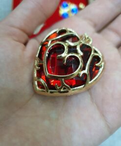 The Legend of Zelda Twilight Princess & Hylian Shield & Master Sword finest collection sets keychain/necklace/jewelry series Red-10set 63 91V84Lw6SDL