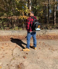 Poulan Pro PR48BT, 48cc 2-Cycle Gas 475 CFM 200 MPH Backpack Leaf Blower 38 91VByNn9OYL