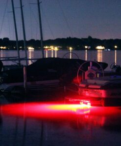 Tidal Wake Plug N' Play Underwater LED Boat Drain Plug Light, No Wiring Required No Holes to Drill, Add Ultra-Bright Underwater Lighting to Your Boat in 5 Minutes! 3 Years Warrant Red 10 91VEKGARa7L