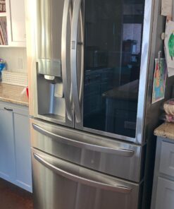 PUREPLUS ADQ747935 Replacement for LG LT1000P LT1000 Kenmore Elite 9980 LT1000PC, MDJ64844601 ADQ74793501, LMXS28626S, LFXS26973S, LT120F Refrigerator Water and Air Filter,3Pack, Model: RWF4700AC 35 91VKbygKFxL