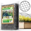 De-Bird Garden Fencing 7.5 x 65 ft, Strong Mesh Bird Netting for Garden Protection, Garden Netting Pest Barrier, Easy to Install Plant Netting Mesh 34 91VLXYbBMZL