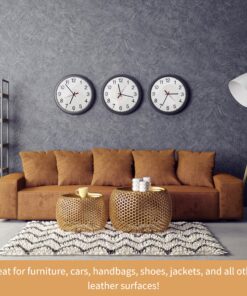 Furniture Clinic Leather Cleaner | Leather Furniture Cleaner | Cleaning Solution to Restore Leather Couches, Chairs, Shoes, Boots, Bags, Car Interiors & Seats | Removes Dirt & Grime 8.5oz/250ml 8.50 Fl Oz (Pack of 1) 23 91VUNG2rCL 1