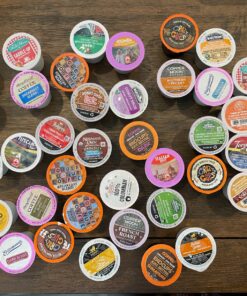 Coffee Pods Variety Pack Sampler, Assorted Single Serve Coffee for Keurig K Cups Coffee Makers, 40 Unique Cups - Great Coffee Gift Coffee Variety 45 91VYanhzVL