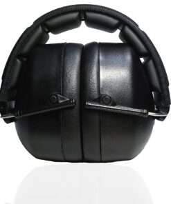 Professional Safety Ear Muffs by Decibel Defense - 37dB NRR - The HIGHEST Rated & MOST COMFORTABLE Ear Protection for Shooting & Industrial Use - THE BEST HEARING PROTECTION...GUARANTEED Regular Black 33 91VZtKAWE7L
