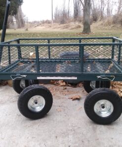 Sandusky Lee CW3418 Muscle Carts Steel Utility Garden Wagon, 400 lb. Load Capacity, 21-3/4" Height x 34" Length x 18" Width 59 91VcnFIGrCL