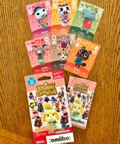 Nintendo Animal Crossing amiibo Cards Series 4 for Nintendo Wii U, 1-Pack (6 Cards/Pack) 29 91VfUWXFF4L