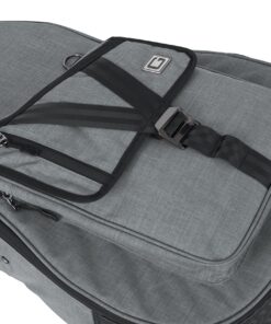 Gator Cases Transit Series Acoustic Guitar Gig Bag; Grey Exterior (GT-ACOUSTIC-GRY) 26 91ViZE3HTUL