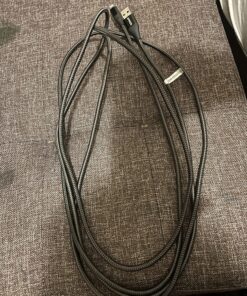 Anker 551 USB-A to Lightning Cable (10ft), MFi Certified iPhone Cable for Flawless Compatibility with iPhone iPhone 13 13 Pro 12 Pro Max 12 11 X XS XR 8 Plus and More(Black) 10 ft Black 27 91VkyLLK32L