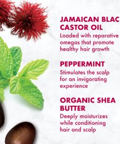SheaMoisture 4 oz Jamaican Black Castor Oil Strengthen, Grow & Restore Edge Treatment 4 Ounce (Pack of 1) 20 91VrLovRlsL