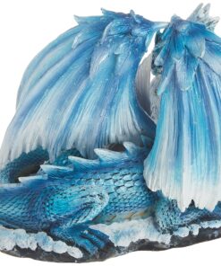 StealStreet SS-G-71533 Light Blue Dragon Mom with White Baby Statue Figurine, 7" 23 91VrUAxb3L