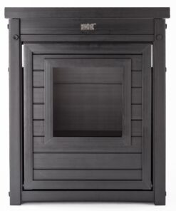 Alternative view of New Age Pet® ECOFLEX® Litter Loo® Litter Box Cover and End Table Espresso Standard