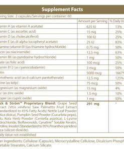 WICK & STRÖM Hair Loss Vitamins - 2 Month Supply - DHT Blocker Support- With Saw Palmetto Hair Growth Support Rich in Biotin - (Wick & Strom Hair Loss Products for Men and Women) 26 91VsyQe7bUL